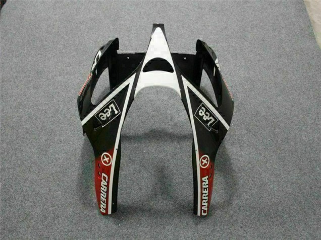 2000-2002 Schwarz weißer Eurobet Kawasaki ZX6R Motorrad Verkleidung 2000-2002 Schwarz weißer Eurobet Kawasaki ZX6R Motorrad Verkleidung
