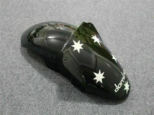 2000-2002 Schwarz weißer Eurobet Kawasaki ZX6R Motorrad Verkleidung 2000-2002 Schwarz weißer Eurobet Kawasaki ZX6R Motorrad Verkleidung