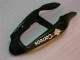 2000-2002 Schwarzer West Ninja Kawasaki ZX6R Motorrad Verkleidung