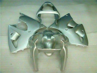 2000-2002 Silber Kawasaki ZX6R Motorrad Verkleidung