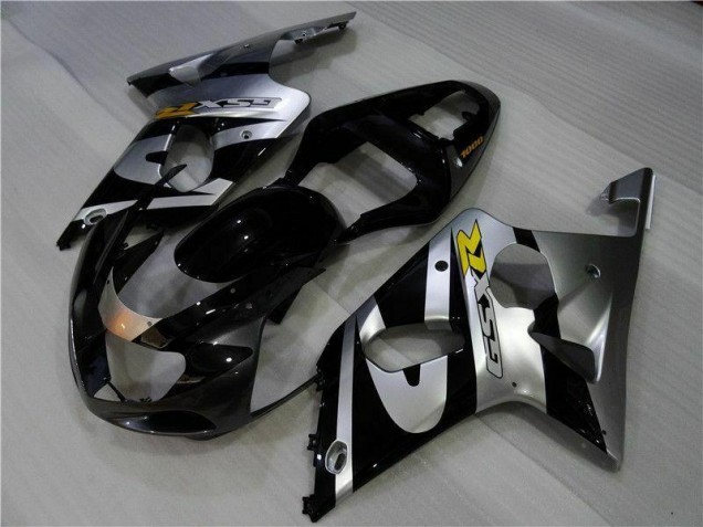 2000-2002 Silber Schwarz Suzuki GSXR 1000 Motorrad Verkleidung 2000-2002 Silber Schwarz Suzuki GSXR 1000 Motorrad Verkleidung