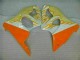 2000-2002 Weiß Gelb Flamme Kawasaki ZX6R Motorrad Verkleidung 2000-2002 Weiß Gelb Flamme Kawasaki ZX6R Motorrad Verkleidung