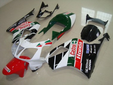 2000-2006 Castrol Honda VTR1000 Motorrad Verkleidungen
