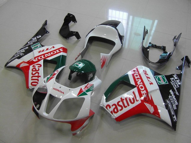 2000-2006 Castrol Honda VTR1000 Motorrad Vollverkleidung 2000-2006 Castrol Honda VTR1000 Motorrad Vollverkleidung