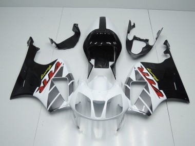 2000-2006 Weiß Schwarz Honda VTR1000 Motorrad Verkleidung