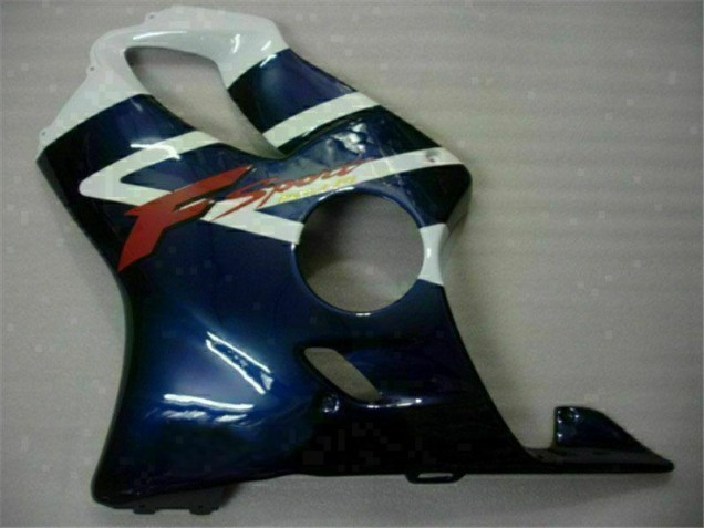 2001-2003 Blau Honda CBR600 F4i Motorrad Verkleidung 2001-2003 Blau Honda CBR600 F4i Motorrad Verkleidung
