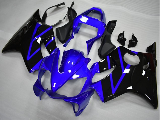 2001-2003 Blau Schwarz Honda CBR600 F4i Motorrad Verkleidungen 2001-2003 Blau Schwarz Honda CBR600 F4i Motorrad Verkleidungen