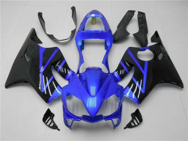 2001-2003 Blau Schwarz Honda CBR600 F4i Motorrad Verkleidungen 2001-2003 Blau Schwarz Honda CBR600 F4i Motorrad Verkleidungen
