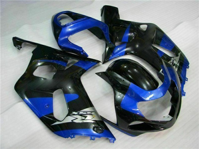 2001-2003 Blau Schwarz Suzuki GSXR 600/750 Motorrad Verkleidungen 2001-2003 Blau Schwarz Suzuki GSXR 600/750 Motorrad Verkleidungen