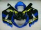 2001-2003 Blau Suzuki GSXR 600/750 Motorrad Verkleidungen 2001-2003 Blau Suzuki GSXR 600/750 Motorrad Verkleidungen
