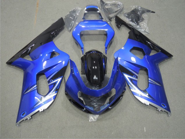 2001-2003 Blau Suzuki GSXR 600 Motorrad Verkleidung 2001-2003 Blau Suzuki GSXR 600 Motorrad Verkleidung
