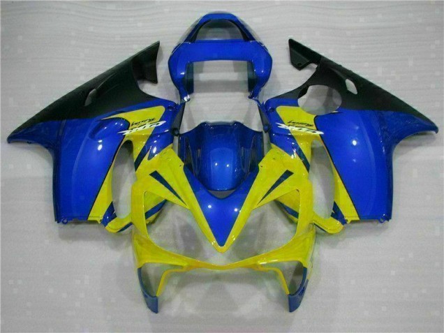 2001-2003 Gelb Blau Honda CBR600 F4i Motorrad Verkleidung 2001-2003 Gelb Blau Honda CBR600 F4i Motorrad Verkleidung