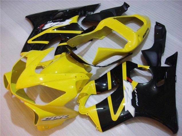 2001-2003 Gelb Schwarz Honda CBR600 F4i Motorrad Vollverkleidung