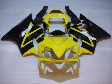 2001-2003 Gelb Schwarz Honda CBR600 F4i Motorrad Vollverkleidung