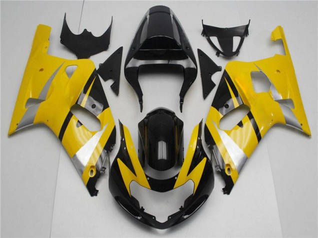 2001-2003 Gelb Schwarz Suzuki GSXR 600/750 Motorrad Verkleidungen 2001-2003 Gelb Schwarz Suzuki GSXR 600/750 Motorrad Verkleidungen