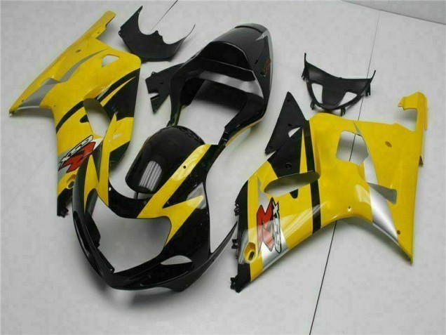 2001-2003 Gelb Suzuki GSXR 600/750 Motorrad Verkleidungen 2001-2003 Gelb Suzuki GSXR 600/750 Motorrad Verkleidungen