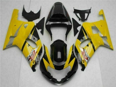 2001-2003 Gelb Suzuki GSXR 600/750 Motorrad Verkleidungen