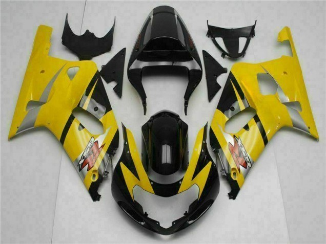 2001-2003 Gelb Suzuki GSXR 600/750 Motorrad Verkleidungen 2001-2003 Gelb Suzuki GSXR 600/750 Motorrad Verkleidungen