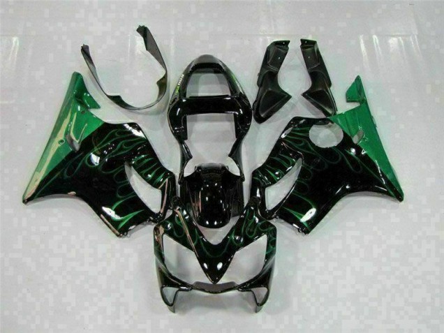 2001-2003 Grün Honda CBR600 F4i Motorrad Verkleidung 2001-2003 Grün Honda CBR600 F4i Motorrad Verkleidung