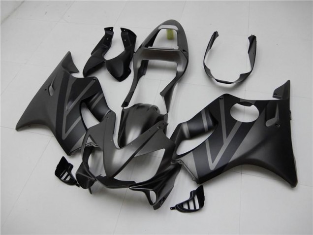 2001-2003 Matt Schwarz Grau Honda CBR600 F4i Motorrad Verkleidung 2001-2003 Matt Schwarz Grau Honda CBR600 F4i Motorrad Verkleidung