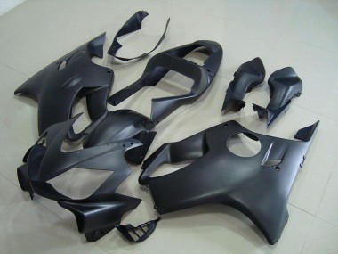 2001-2003 Matt Schwarz Honda CBR600 F4i Motorrad Verkleidung