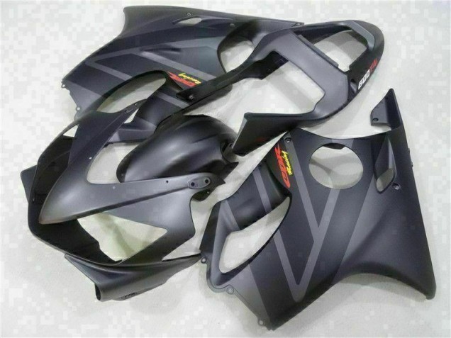 2001-2003 Matt Schwarz Honda CBR600 F4i Motorrad Verkleidungen 2001-2003 Matt Schwarz Honda CBR600 F4i Motorrad Verkleidungen