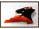 2001-2003 Orange Schwarz Honda CBR600 F4i Motorrad Vollverkleidung 2001-2003 Orange Schwarz Honda CBR600 F4i Motorrad Vollverkleidung