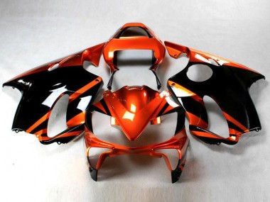 2001-2003 Orange Schwarz Honda CBR600 F4i Motorrad Vollverkleidung