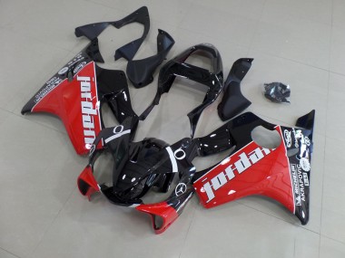 2001-2003 Rot Jordan Honda CBR600 F4i Motorrad Verkleidung