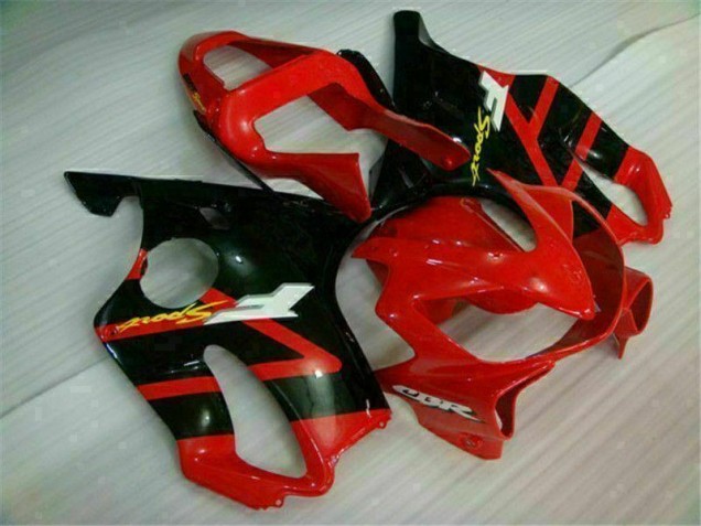 2001-2003 Rot Schwarz Honda CBR600 F4i Motorrad Verkleidung Komplett Sets 2001-2003 Rot Schwarz Honda CBR600 F4i Motorrad Verkleidung Komplett Sets