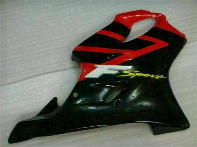 2001-2003 Rot Schwarz Honda CBR600 F4i Motorrad Verkleidung Komplett Sets 2001-2003 Rot Schwarz Honda CBR600 F4i Motorrad Verkleidung Komplett Sets