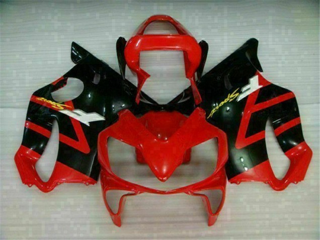 2001-2003 Rot Schwarz Honda CBR600 F4i Motorrad Verkleidung Komplett Sets 2001-2003 Rot Schwarz Honda CBR600 F4i Motorrad Verkleidung Komplett Sets