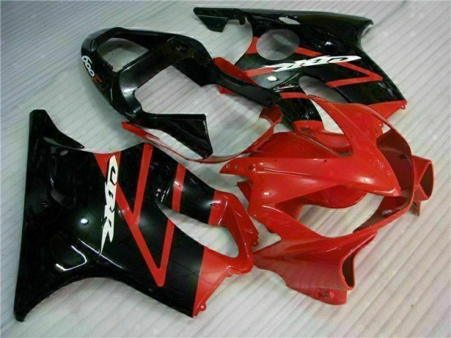 2001-2003 Rot Schwarz Honda CBR600 F4i Motorrad Verkleidung 2001-2003 Rot Schwarz Honda CBR600 F4i Motorrad Verkleidung