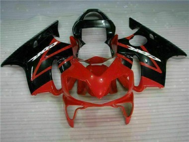 2001-2003 Rot Schwarz Honda CBR600 F4i Motorrad Verkleidung