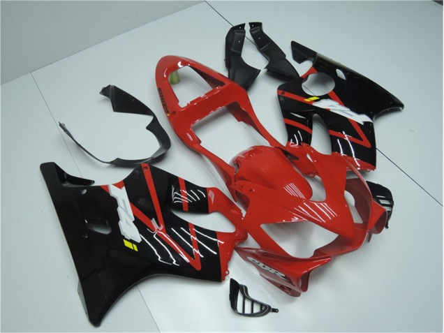 2001-2003 Rot Schwarz Honda CBR600 F4i Motorrad Verkleidungen 2001-2003 Rot Schwarz Honda CBR600 F4i Motorrad Verkleidungen