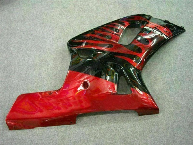 2001-2003 Rot Schwarz Suzuki GSXR 600/750 Motorrad Verkleidung 2001-2003 Rot Schwarz Suzuki GSXR 600/750 Motorrad Verkleidung