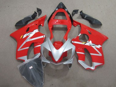 2001-2003 Rot Silber Honda CBR600 F4i Motorrad Verkleidung & Plastik