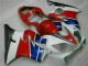 2001-2003 Rot Weiß Blau Honda CBR600 F4i Motorrad Verkleidung 2001-2003 Rot Weiß Blau Honda CBR600 F4i Motorrad Verkleidung