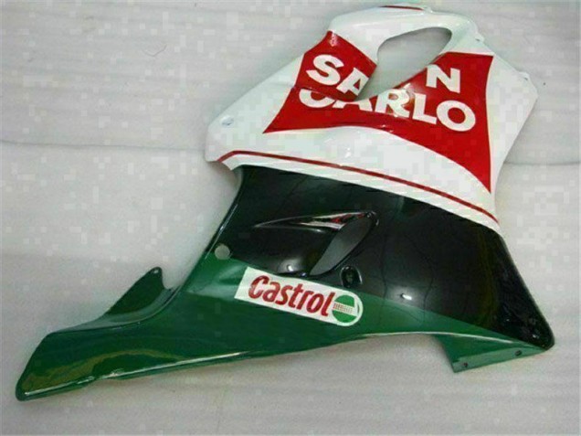 2001-2003 Rot Weiß Schwarz San Carlo Honda CBR600 F4i Motorrad Verkleidung 2001-2003 Rot Weiß Schwarz San Carlo Honda CBR600 F4i Motorrad Verkleidung
