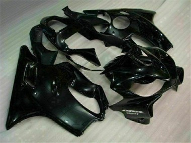 2001-2003 Schwarz Honda CBR600 F4i Motorrad Vollverkleidung