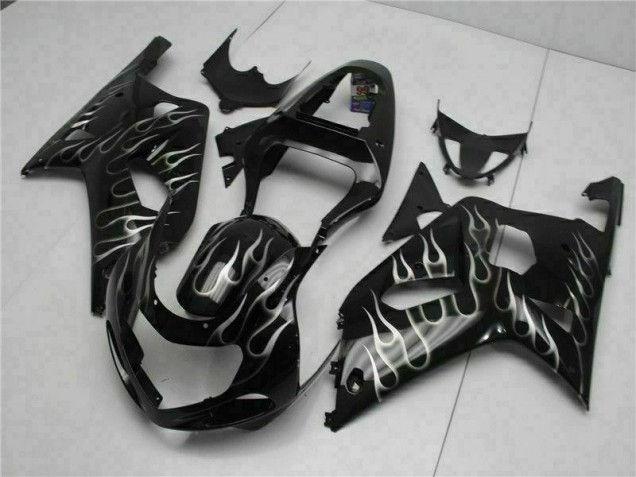 2001-2003 Schwarz Suzuki GSXR 600/750 Motorrad Verkleidung 2001-2003 Schwarz Suzuki GSXR 600/750 Motorrad Verkleidung