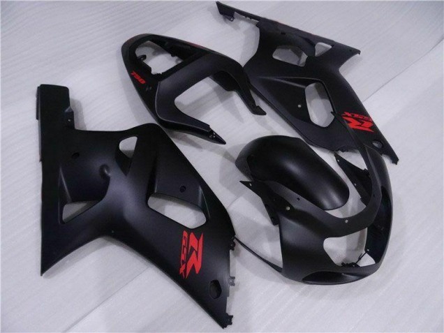 2001-2003 Schwarz Suzuki GSXR 600/750 Motorrad Vollverkleidung 2001-2003 Schwarz Suzuki GSXR 600/750 Motorrad Vollverkleidung