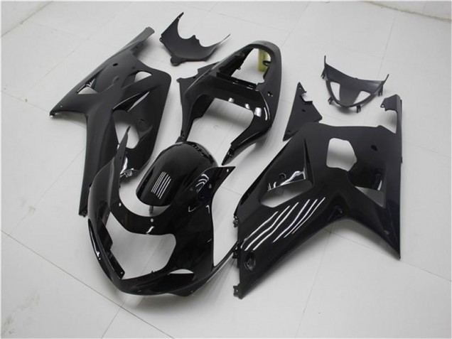 2001-2003 Schwarz Suzuki GSXR 600/750 Motorrad Vollverkleidung & Plastik 2001-2003 Schwarz Suzuki GSXR 600/750 Motorrad Vollverkleidung & Plastik