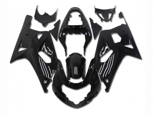 2001-2003 Schwarz Suzuki GSXR 600/750 Motorrad Vollverkleidung & Plastik 2001-2003 Schwarz Suzuki GSXR 600/750 Motorrad Vollverkleidung & Plastik