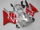 2001-2003 Silber Rot Honda CBR600 F4i Motorrad Verkleidung