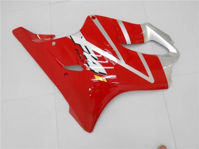 2001-2003 Silber Rot Honda CBR600 F4i Motorrad Verkleidung