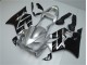 2001-2003 Silber Schwarz Honda CBR600 F4i Motorrad Verkleidung