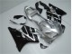 2001-2003 Silber Schwarz Honda CBR600 F4i Motorrad Verkleidung