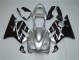 2001-2003 Silber Schwarz Honda CBR600 F4i Motorrad Verkleidung