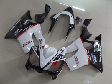 2001-2003 Weiß Schwarz Carrera Lee Honda CBR600 F4i Motorrad Verkleidung